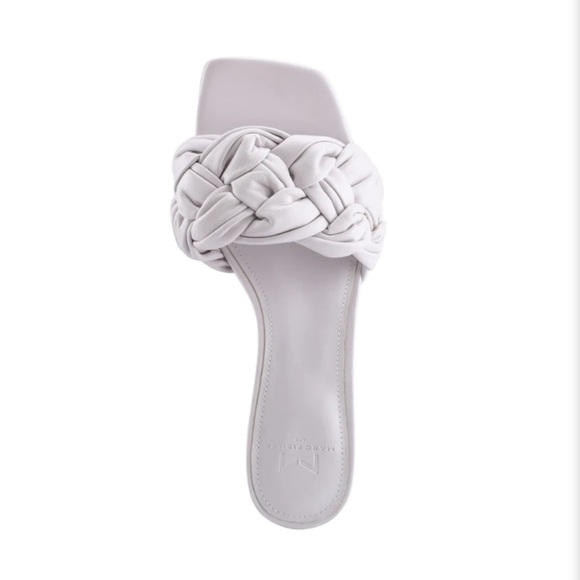 Marc Fisher Cerita Block Heel Slip On Sandal Womens size 8 light purple​ - Picture 4 of 8